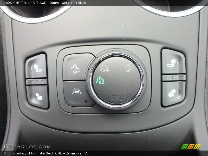 Controls of 2020 Terrain SLT AWD