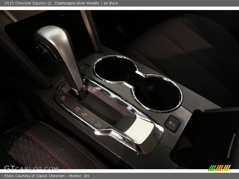 Champagne Silver Metallic / Jet Black 2015 Chevrolet Equinox LS