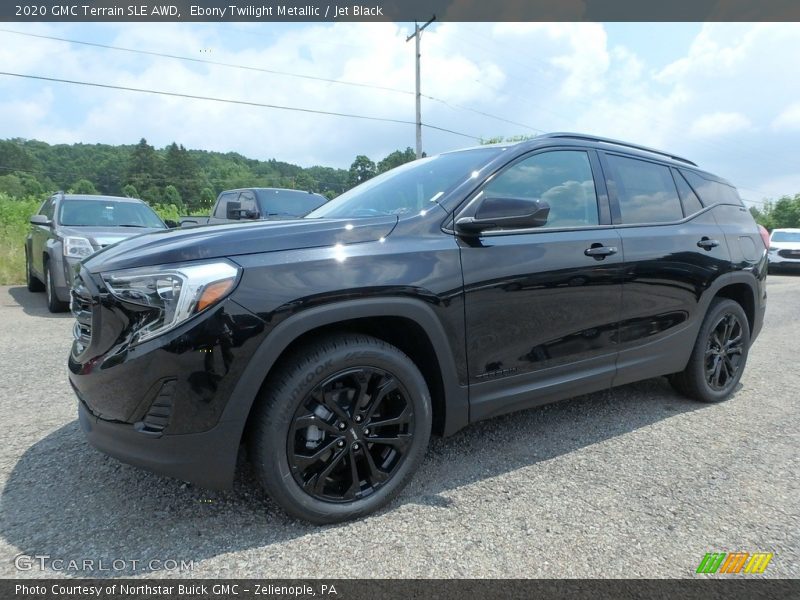 Ebony Twilight Metallic / Jet Black 2020 GMC Terrain SLE AWD