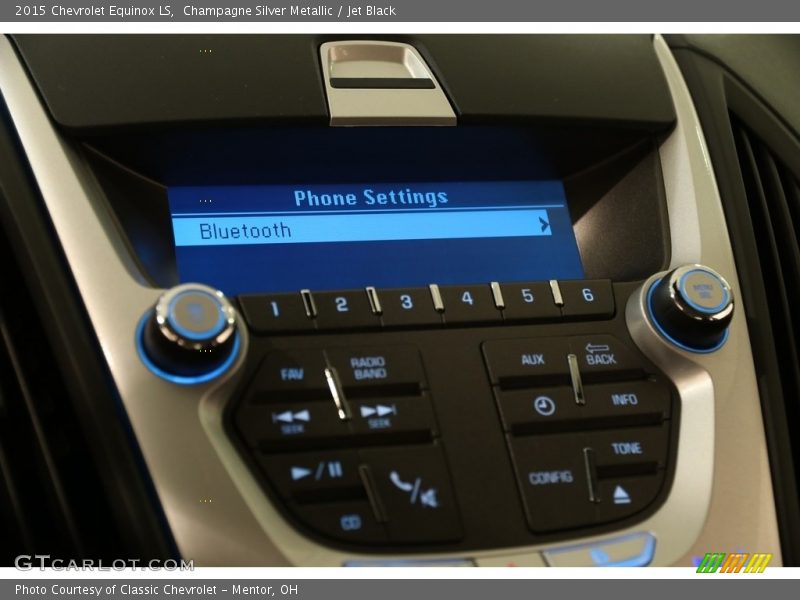 Champagne Silver Metallic / Jet Black 2015 Chevrolet Equinox LS