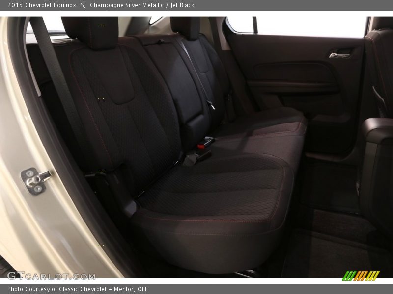 Champagne Silver Metallic / Jet Black 2015 Chevrolet Equinox LS