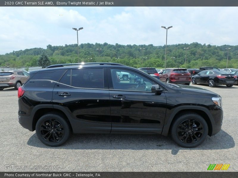 Ebony Twilight Metallic / Jet Black 2020 GMC Terrain SLE AWD