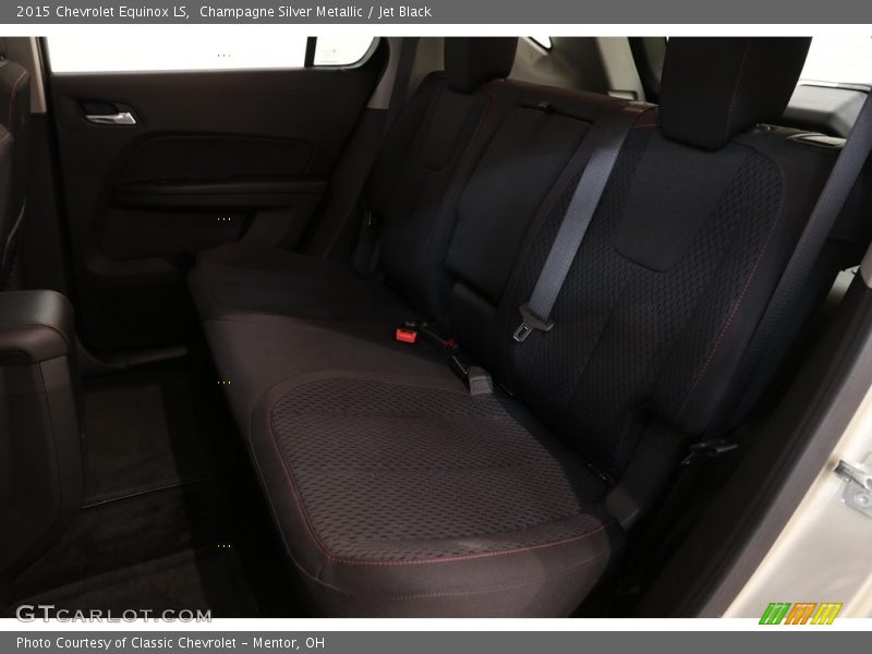 Champagne Silver Metallic / Jet Black 2015 Chevrolet Equinox LS