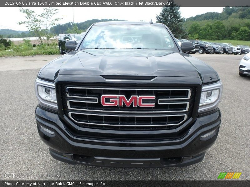 Onyx Black / Jet Black/Dark Ash 2019 GMC Sierra 1500 Limited Elevation Double Cab 4WD