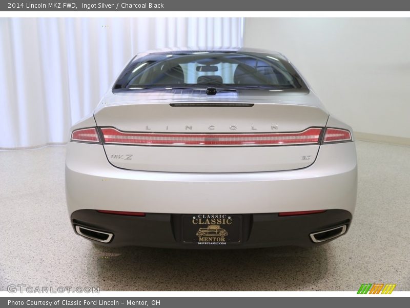 Ingot Silver / Charcoal Black 2014 Lincoln MKZ FWD