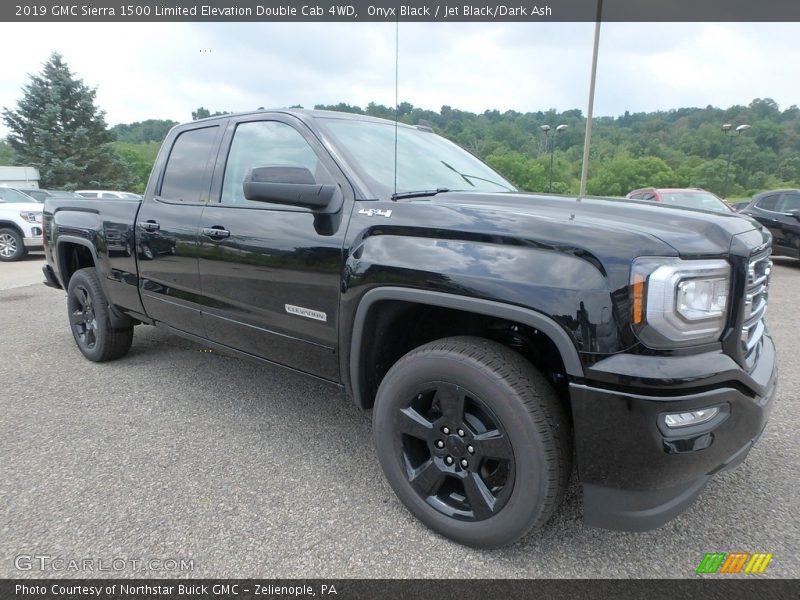 Onyx Black / Jet Black/Dark Ash 2019 GMC Sierra 1500 Limited Elevation Double Cab 4WD