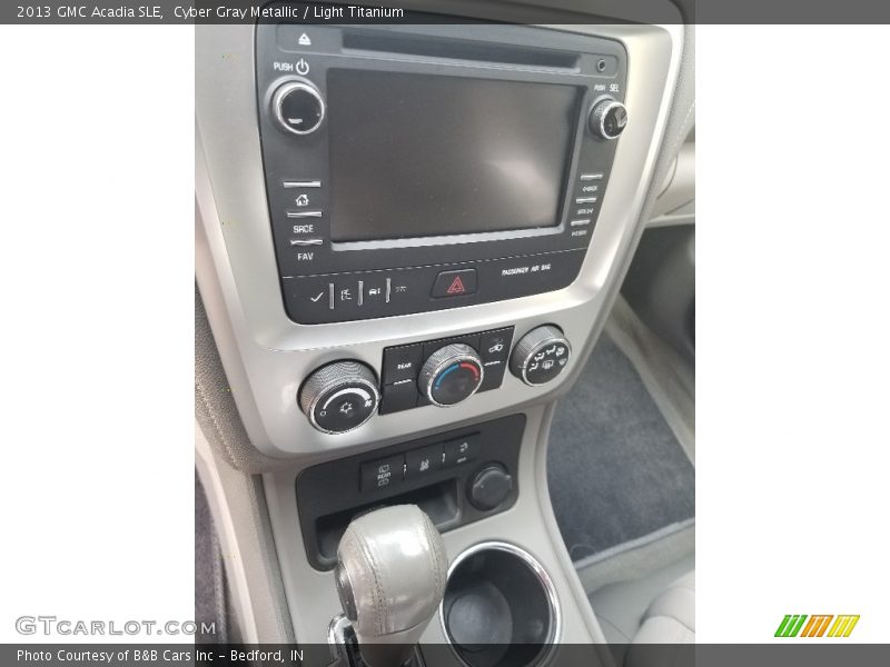 Cyber Gray Metallic / Light Titanium 2013 GMC Acadia SLE