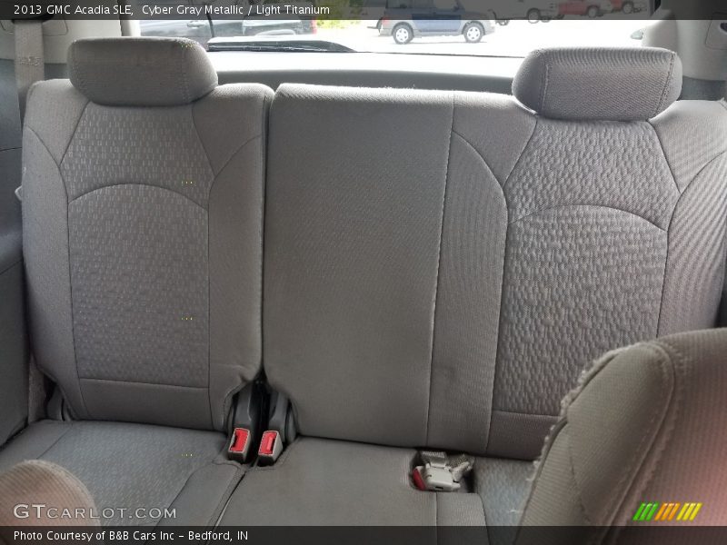 Cyber Gray Metallic / Light Titanium 2013 GMC Acadia SLE
