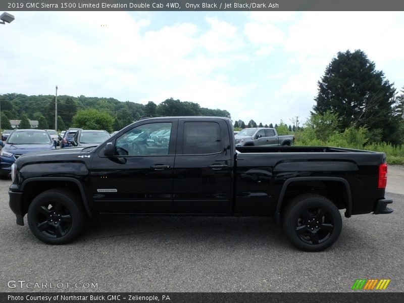 Onyx Black / Jet Black/Dark Ash 2019 GMC Sierra 1500 Limited Elevation Double Cab 4WD