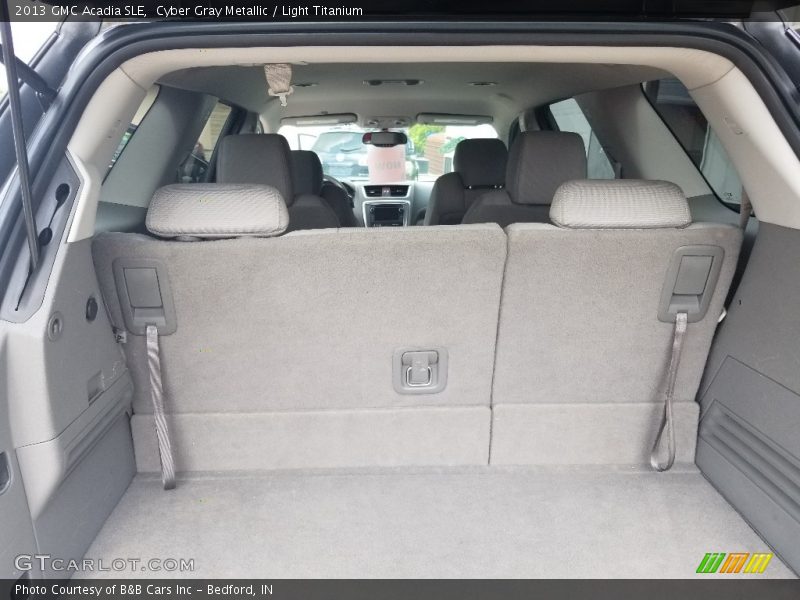Cyber Gray Metallic / Light Titanium 2013 GMC Acadia SLE
