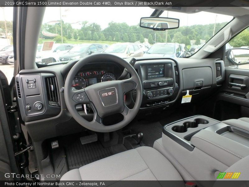 Onyx Black / Jet Black/Dark Ash 2019 GMC Sierra 1500 Limited Elevation Double Cab 4WD