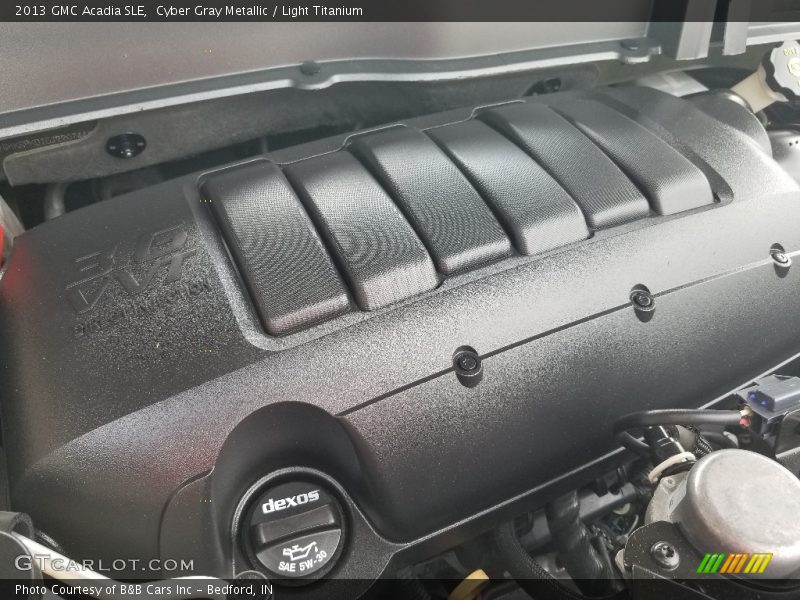 Cyber Gray Metallic / Light Titanium 2013 GMC Acadia SLE
