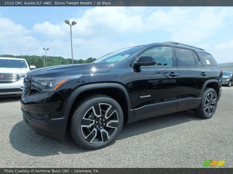 Ebony Twilight Metallic / Jet Black 2019 GMC Acadia SLT AWD