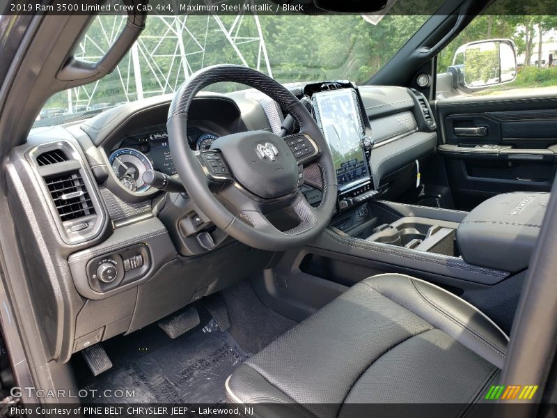 Maximum Steel Metallic / Black 2019 Ram 3500 Limited Crew Cab 4x4
