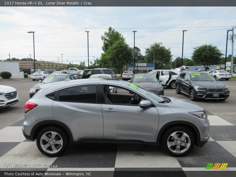 Lunar Silver Metallic / Gray 2017 Honda HR-V EX