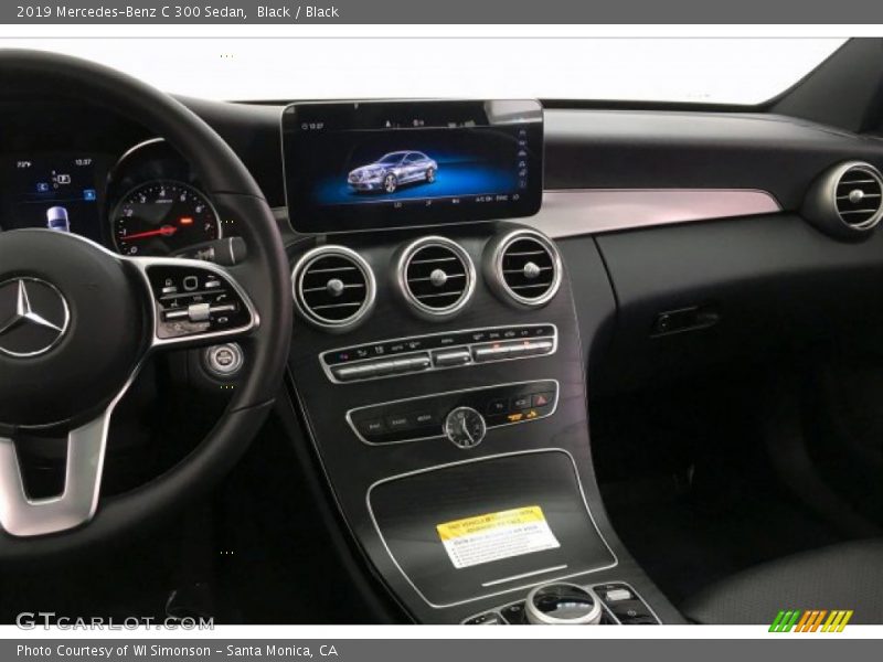 Black / Black 2019 Mercedes-Benz C 300 Sedan