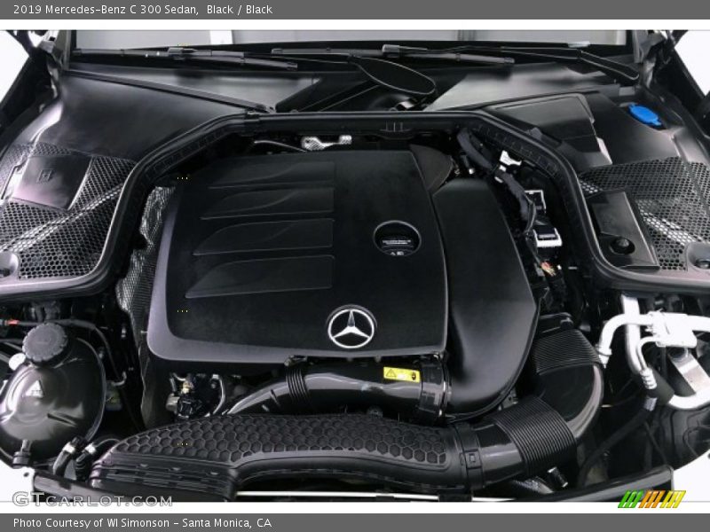 Black / Black 2019 Mercedes-Benz C 300 Sedan