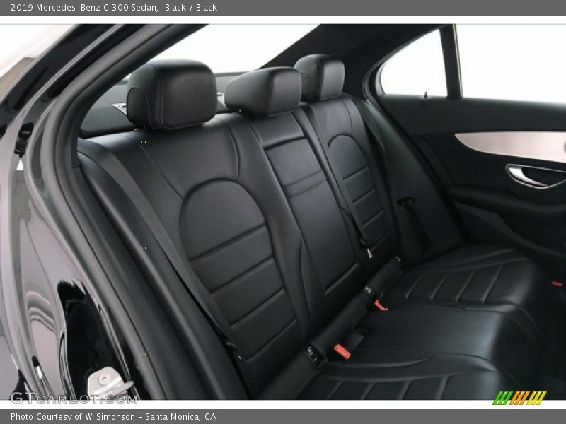 Black / Black 2019 Mercedes-Benz C 300 Sedan