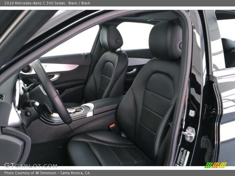 Black / Black 2019 Mercedes-Benz C 300 Sedan