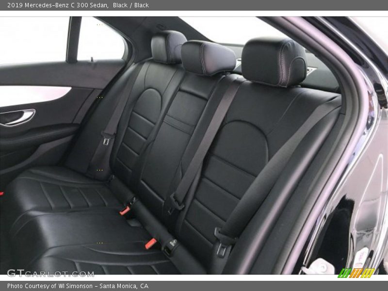 Black / Black 2019 Mercedes-Benz C 300 Sedan