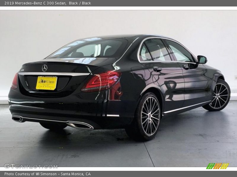 Black / Black 2019 Mercedes-Benz C 300 Sedan