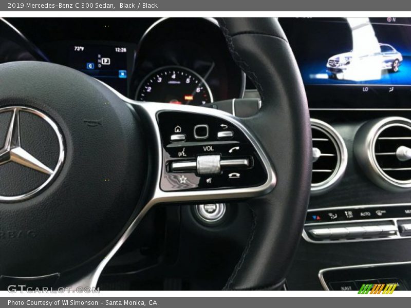Black / Black 2019 Mercedes-Benz C 300 Sedan