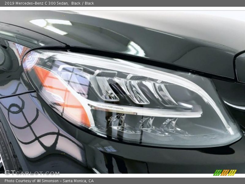 Black / Black 2019 Mercedes-Benz C 300 Sedan