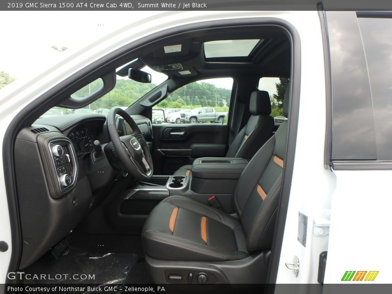 Front Seat of 2019 Sierra 1500 AT4 Crew Cab 4WD