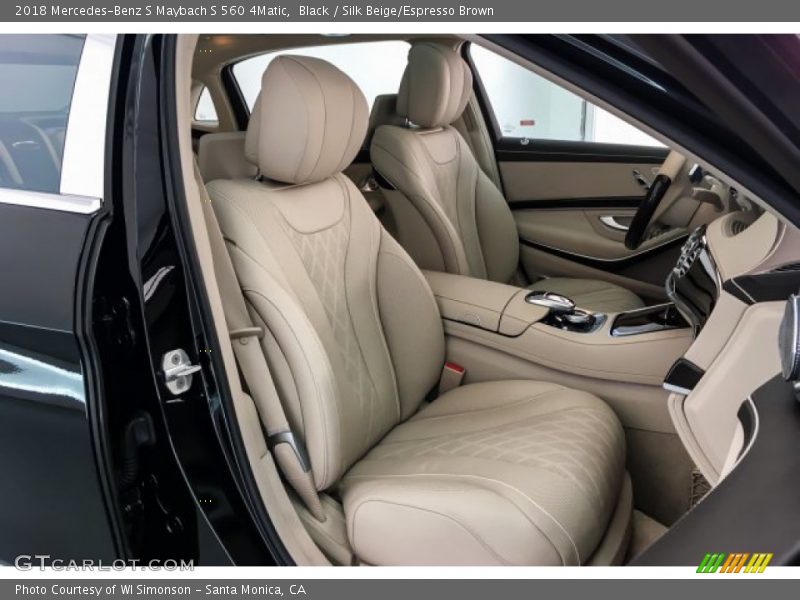  2018 S Maybach S 560 4Matic Silk Beige/Espresso Brown Interior