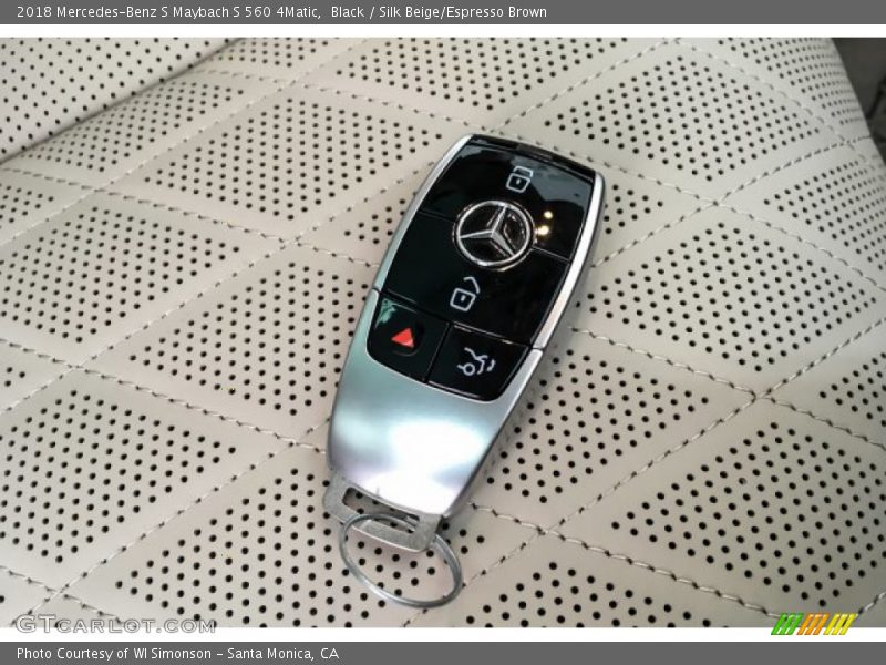 Keys of 2018 S Maybach S 560 4Matic