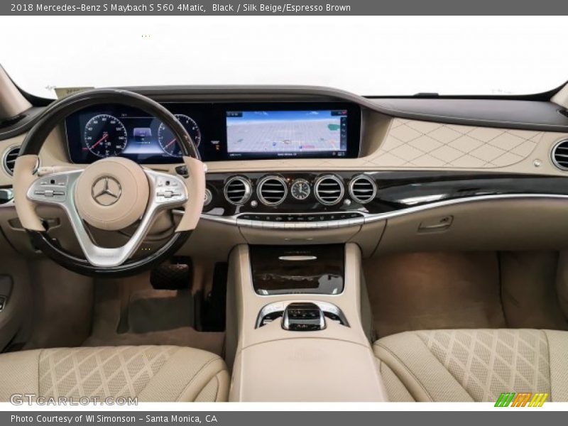 Dashboard of 2018 S Maybach S 560 4Matic