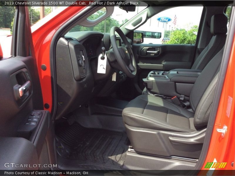 Front Seat of 2019 Silverado 1500 WT Double Cab