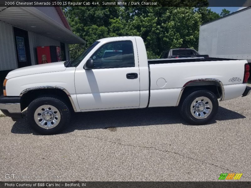 Summit White / Dark Charcoal 2006 Chevrolet Silverado 1500 LS Regular Cab 4x4