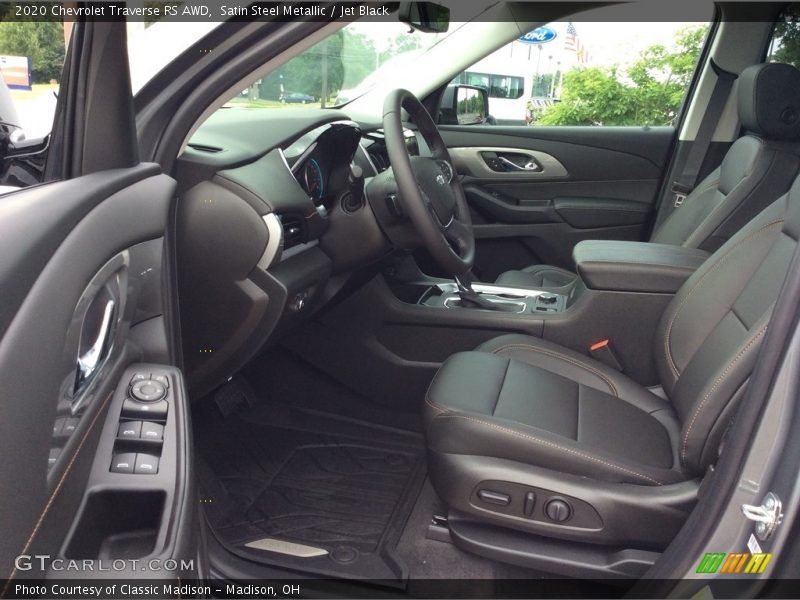 Front Seat of 2020 Traverse RS AWD