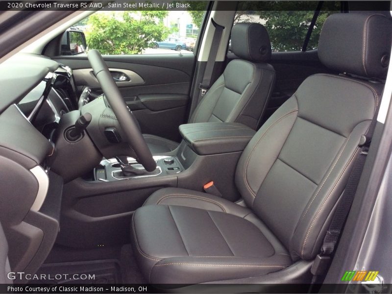 Front Seat of 2020 Traverse RS AWD