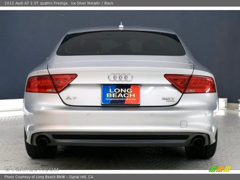 Ice Silver Metallic / Black 2013 Audi A7 3.0T quattro Prestige