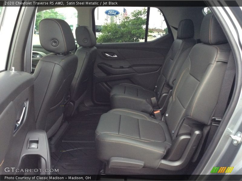 Rear Seat of 2020 Traverse RS AWD
