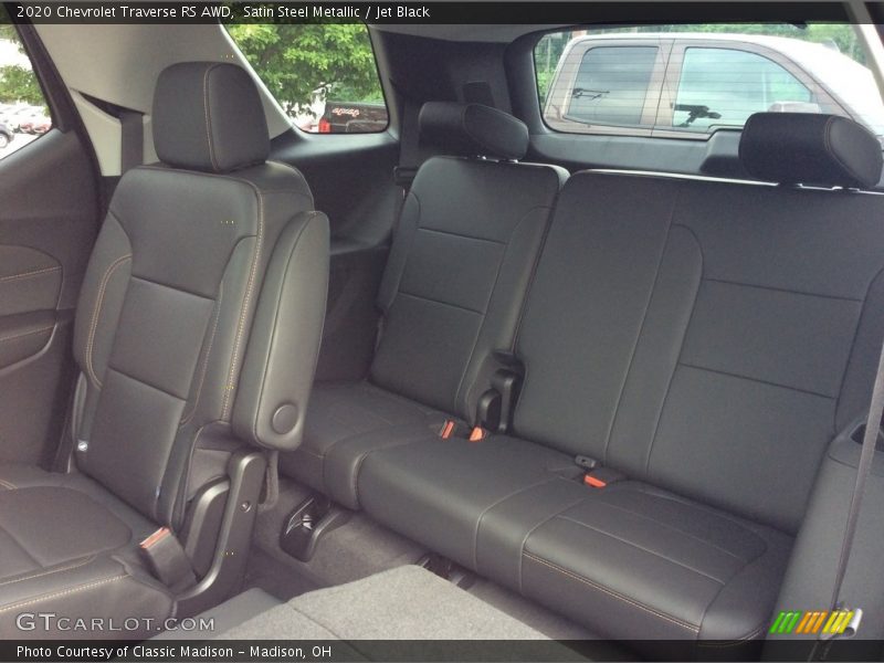 Rear Seat of 2020 Traverse RS AWD