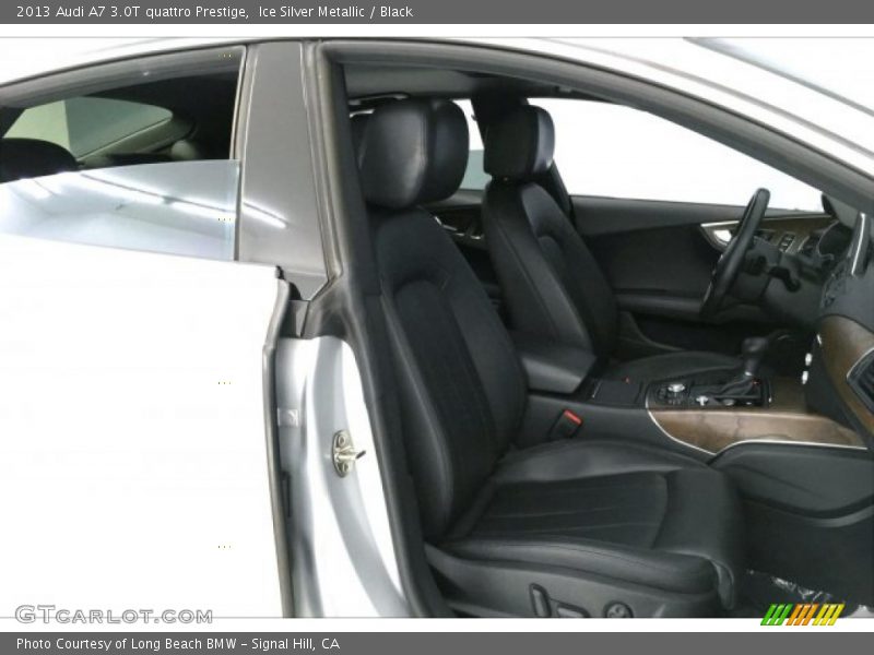 Ice Silver Metallic / Black 2013 Audi A7 3.0T quattro Prestige
