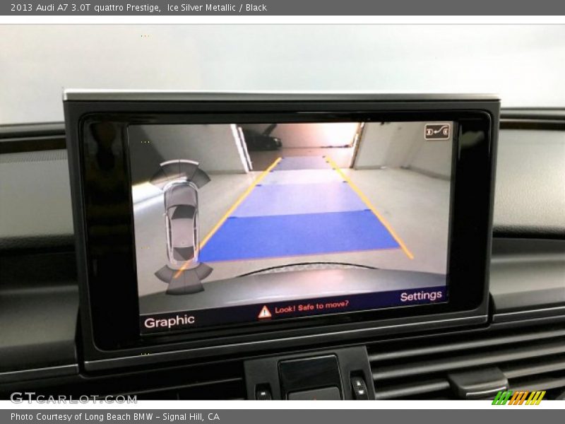 Ice Silver Metallic / Black 2013 Audi A7 3.0T quattro Prestige