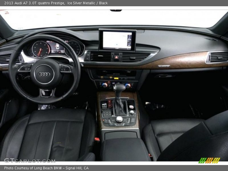 Ice Silver Metallic / Black 2013 Audi A7 3.0T quattro Prestige
