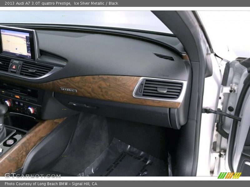 Ice Silver Metallic / Black 2013 Audi A7 3.0T quattro Prestige