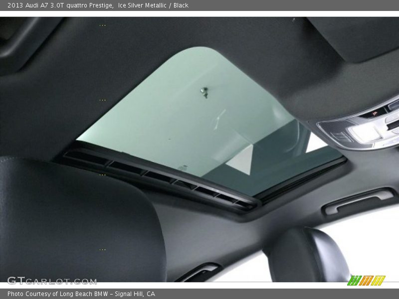 Ice Silver Metallic / Black 2013 Audi A7 3.0T quattro Prestige