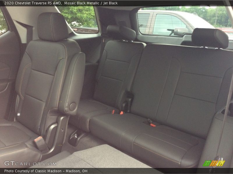 Rear Seat of 2020 Traverse RS AWD