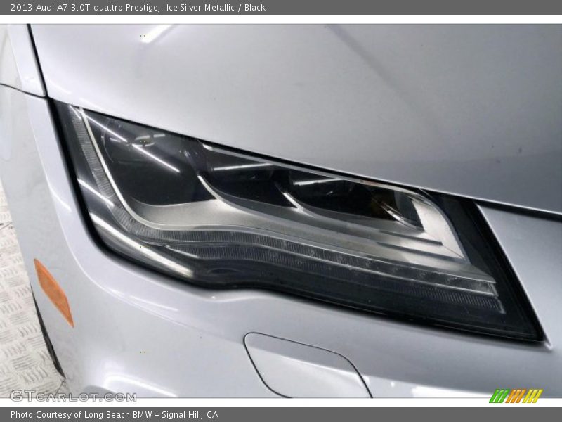 Ice Silver Metallic / Black 2013 Audi A7 3.0T quattro Prestige