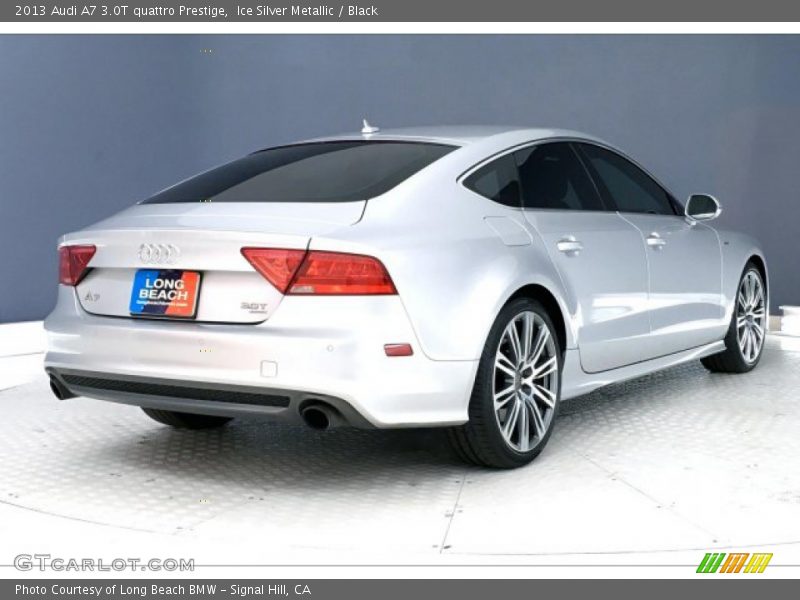 Ice Silver Metallic / Black 2013 Audi A7 3.0T quattro Prestige
