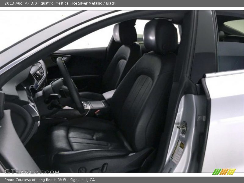 Ice Silver Metallic / Black 2013 Audi A7 3.0T quattro Prestige