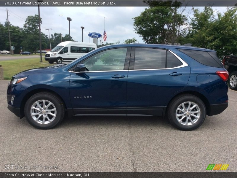  2020 Equinox LT AWD Pacific Blue Metallic