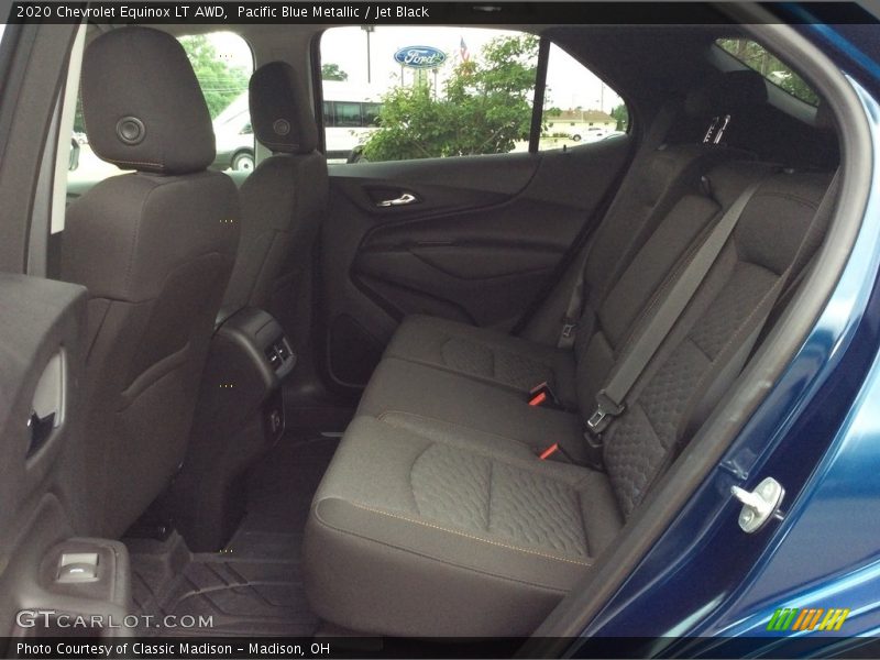 Pacific Blue Metallic / Jet Black 2020 Chevrolet Equinox LT AWD