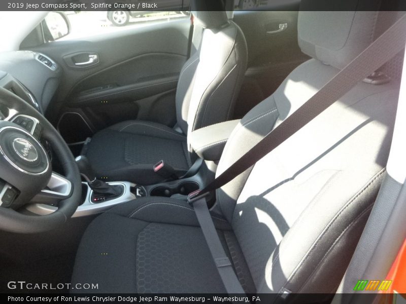 Spitfire Orange / Black 2019 Jeep Compass Sport